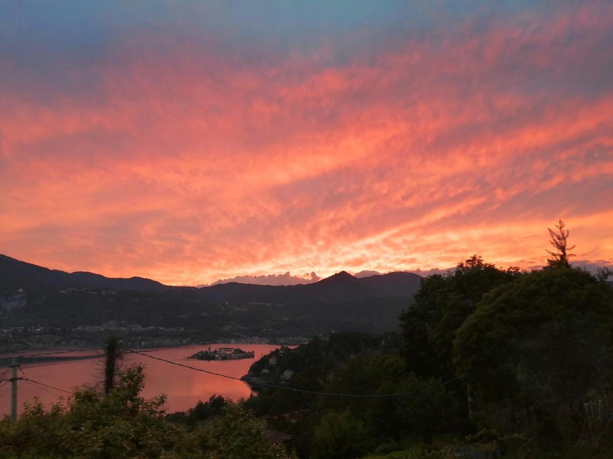 Terrazza Sul Lago Ameno Exterior foto