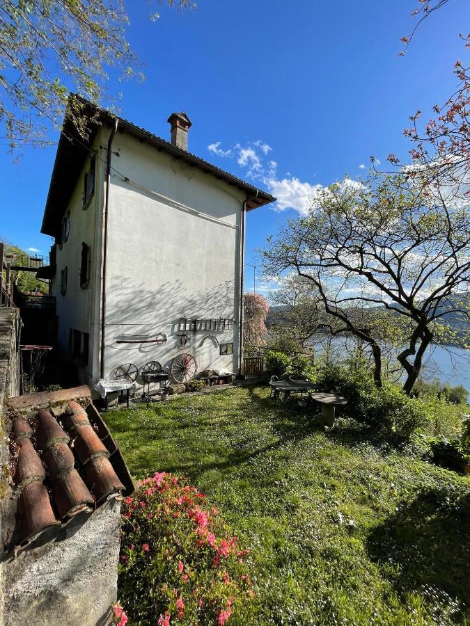 Terrazza Sul Lago Ameno Exterior foto