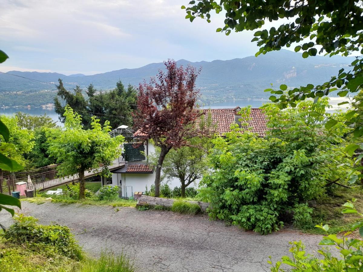 Terrazza Sul Lago Ameno Exterior foto
