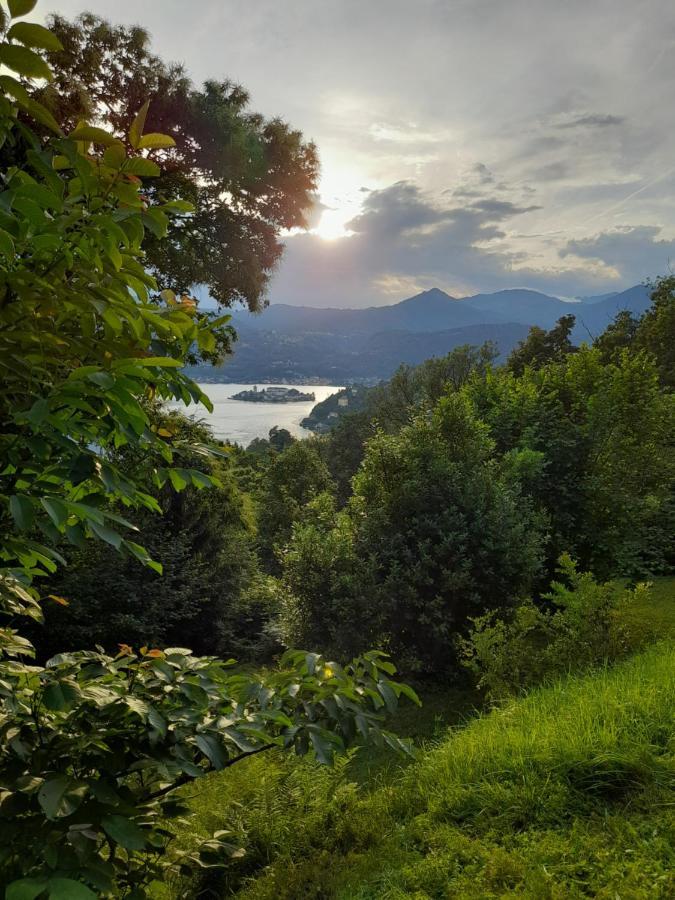 Terrazza Sul Lago Ameno Exterior foto