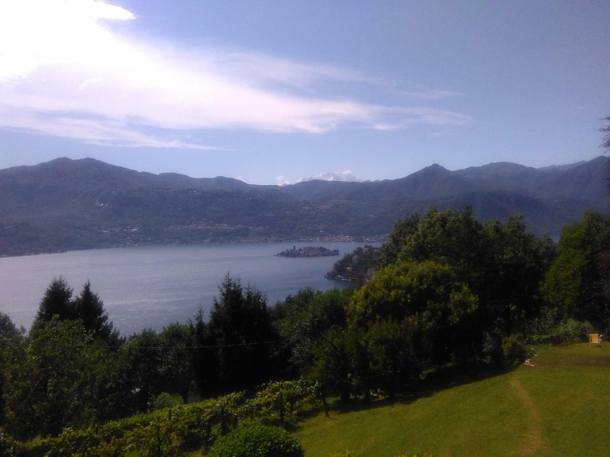Terrazza Sul Lago Ameno Exterior foto